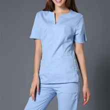 Высококачественные медицинские наборы для скраба, доктора и медсестры, больничная форма, модный дизайн, облегающие, для салона красоты, рабочая одежда, костюмы