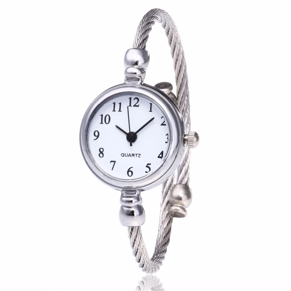 

Simple silver women watches elegant small bracelet female clock 2018 fashion brand roman dial retro ladies wristwatches gift