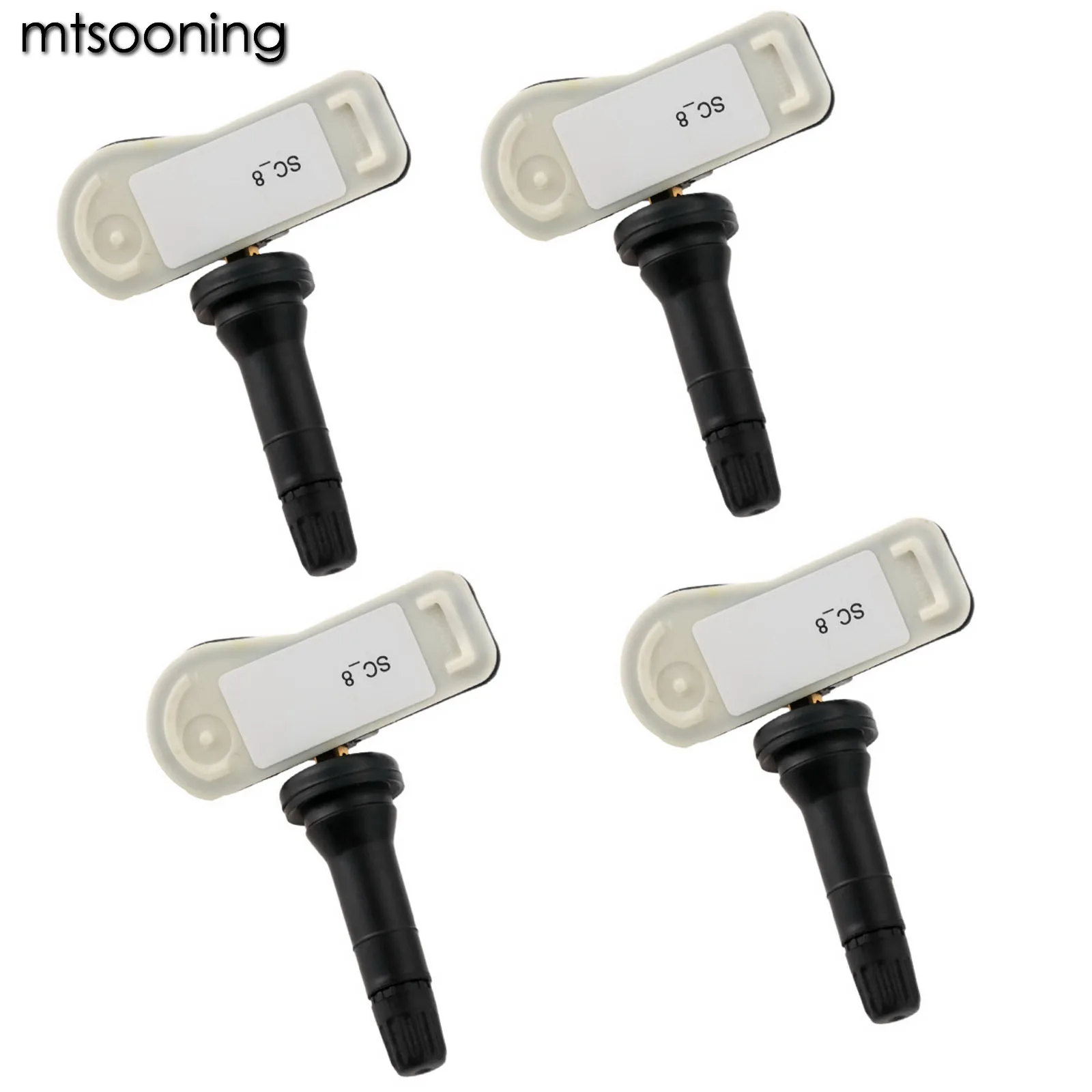 Mtsooning 4 шт. TPMS датчик давления в шинах 9802003680 433 МГц Новинка для Peugeot Citroen Berlingo 2012