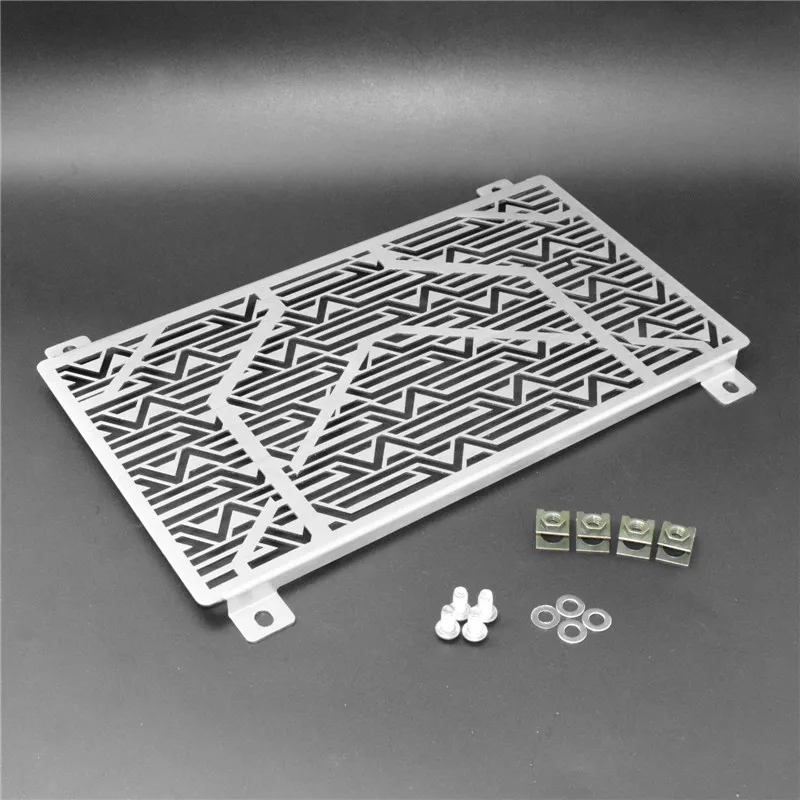 

waase For Kawasaki Ninja 250 400 Z400 2018 2019 Radiator Protective Cover Grill Guard Grille Protector (Silver)
