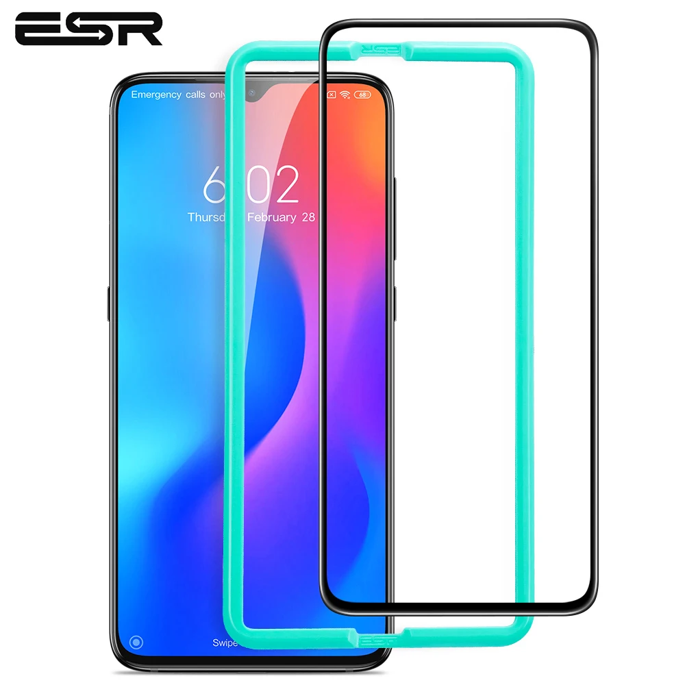 ESR Screen Protector for Xiaomi mi 9 Tempered Glass 3D Full Coverage Protective Glass 9H Anti Blue-ray Full Cover for Xiaomi mi9