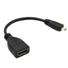 centechia HDMI Cables HD 1080P Male to Female Micro HDMI to HDMI High Speed Adapter Cord Extension Cable For HDTV centechia HDMI Cables HD 1080P Male to Female Micro HDMI to HDMI High Speed Adapter Cord Extension Cable For HDTV