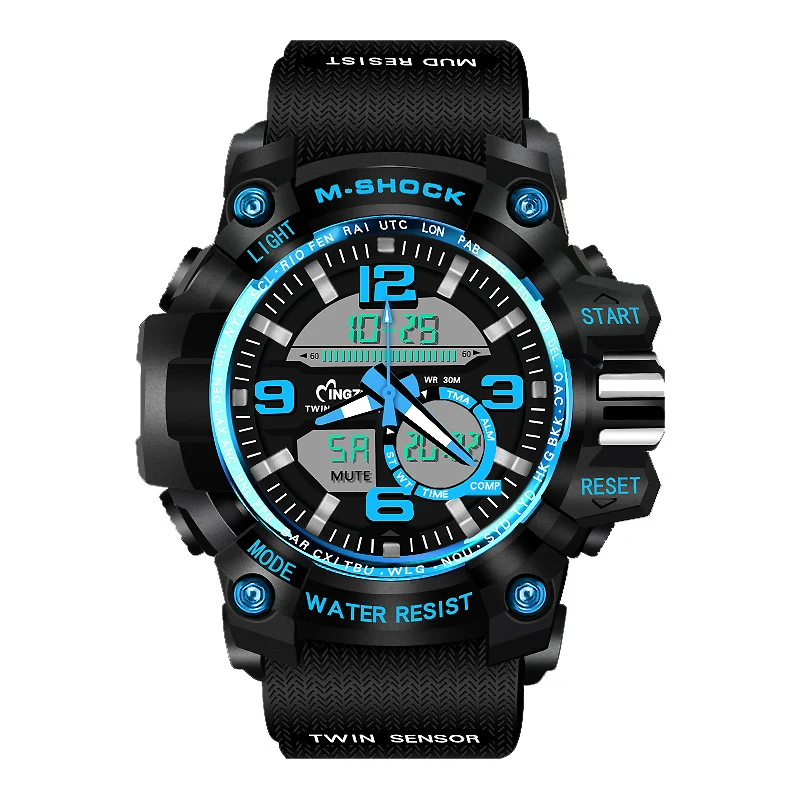 

Watches Men Military Army Mens Watch Reloj LED Digital Sports Wristwatch Male Gift Analog Automatic Watches Male G Shock