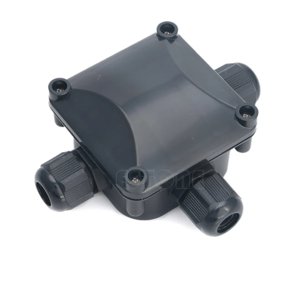 

Waterproof IP 68 Junction Box 3 Cable & Wire Protection Building DTY Connectors