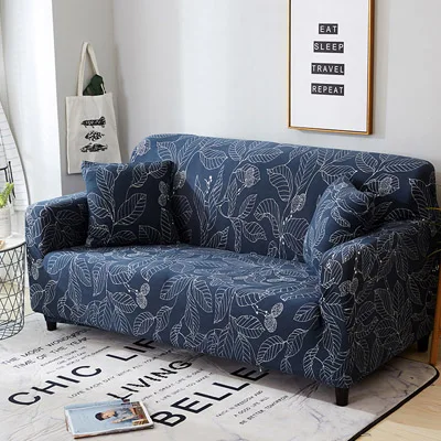 Цветной плотный чехол для дивана с принтом, эластичный чехол для дивана в стиле L, секционные Угловые Чехлы для дивана - Цвет: 4