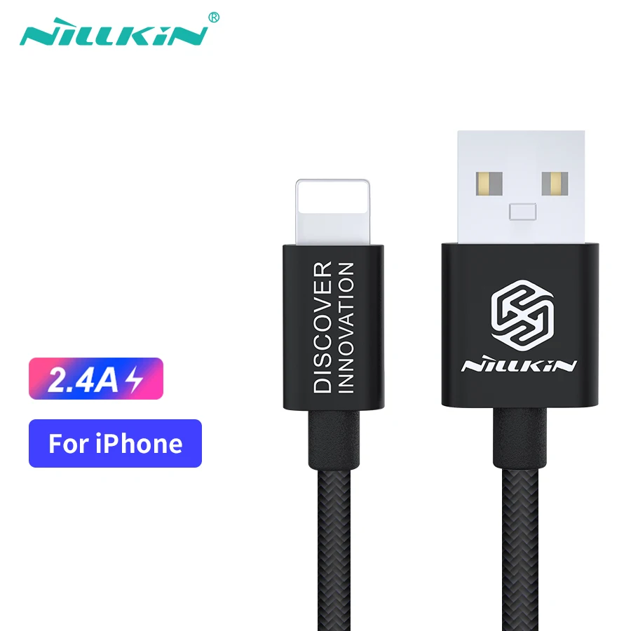 NILLKIN USB кабель для передачи данных 5 5S se кабели iPhone Lightning Кабель зарядное