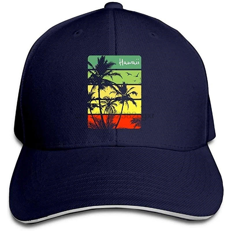 Бейсболка s Hawaiian Cool Sandwich Бейсболка Кепка унисекс