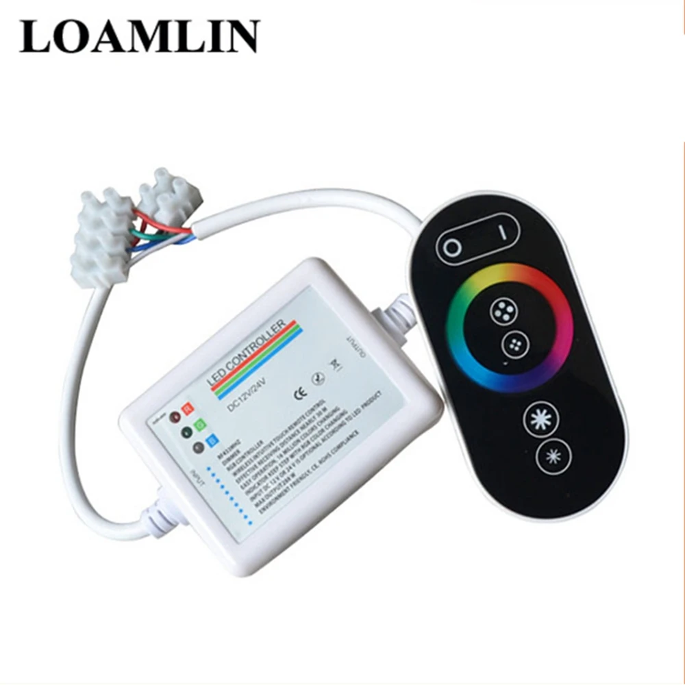 Пульт дистанционного управления RGB RF 6 клавиш каналов 12 24 В 18 А|Контролеры RGB| |