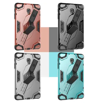 

Case For Samsung TAB A T380 8'' 2017 Shockproof Kids Case For T380 T385 8''Heavy Duty Silicone Hard kickstand design Hand strap