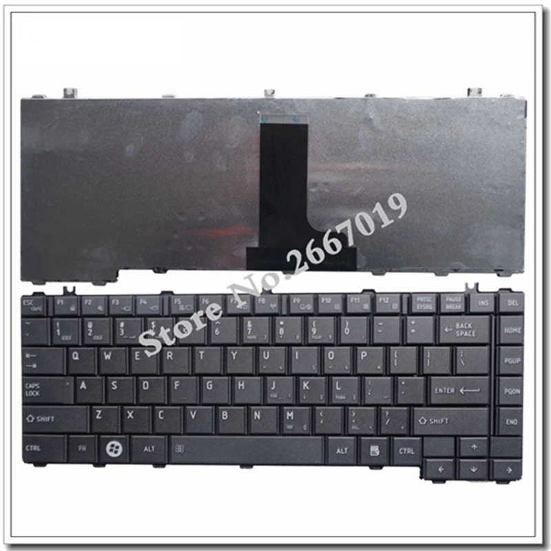 Английский для toshiba для спутника C600D L640 L600 L600D L630 C640 C645 L700 L640 L730 L635 Клавиатура ноутбука США