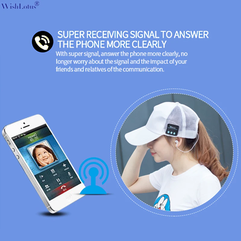 earphone headphone Bluetooth cap  (22)