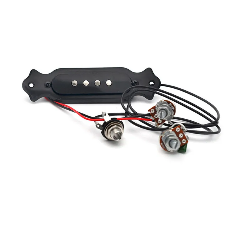

Musical Pickup Wooden Acoustic Guitar Sound Hole Pickup Magnetic Pickup 39 Guitar Accessories MU0742