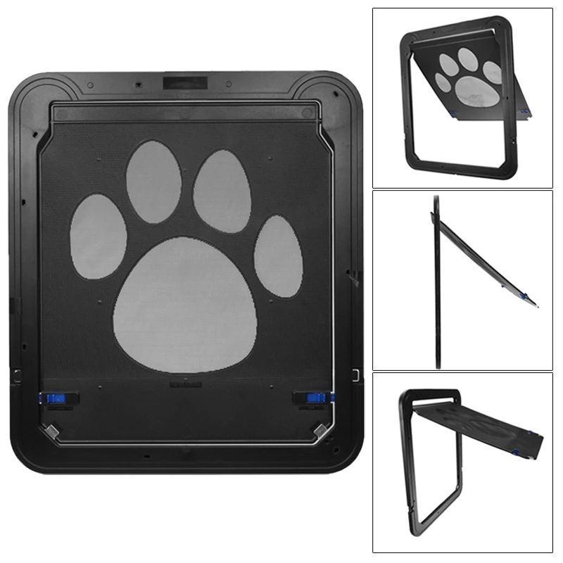 37x42cm-Large-Medium-Dog-Cat-Pet-Door-Screen-Window-ABS-Magnetic-Auto-Lock-Flaps_4_800x800