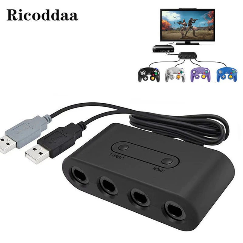 4 Ports For Gamecube Gc Controllers Usb Adapter Converter For Nintendo Wii U Pc Ngc For Pc Game Accessories Replacement Parts Accessories Aliexpress 4 Ports For Gamecube Gc Controllers Usb Adapter Converter For Nintendo Wii U Pc Ngc For Pc Game Accessories Replacement Parts Accessories Aliexpress
