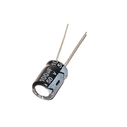 

Pengiriman Gratis 20 Pcs/Lot 50 V 100 UF 8*12 8mmX12mm 50V 100UF Aluminum Electrolytic Capacitor High Quality Capacitive Compon