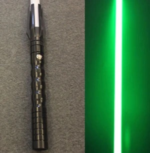 Светильник Skywalker из серии Luke черного цвета, меч джедая синего Вейдера 100 см, электронный игрушечный светильник, может быть s светильник, рождественский подарок - Цвет: Black HD Greenlight
