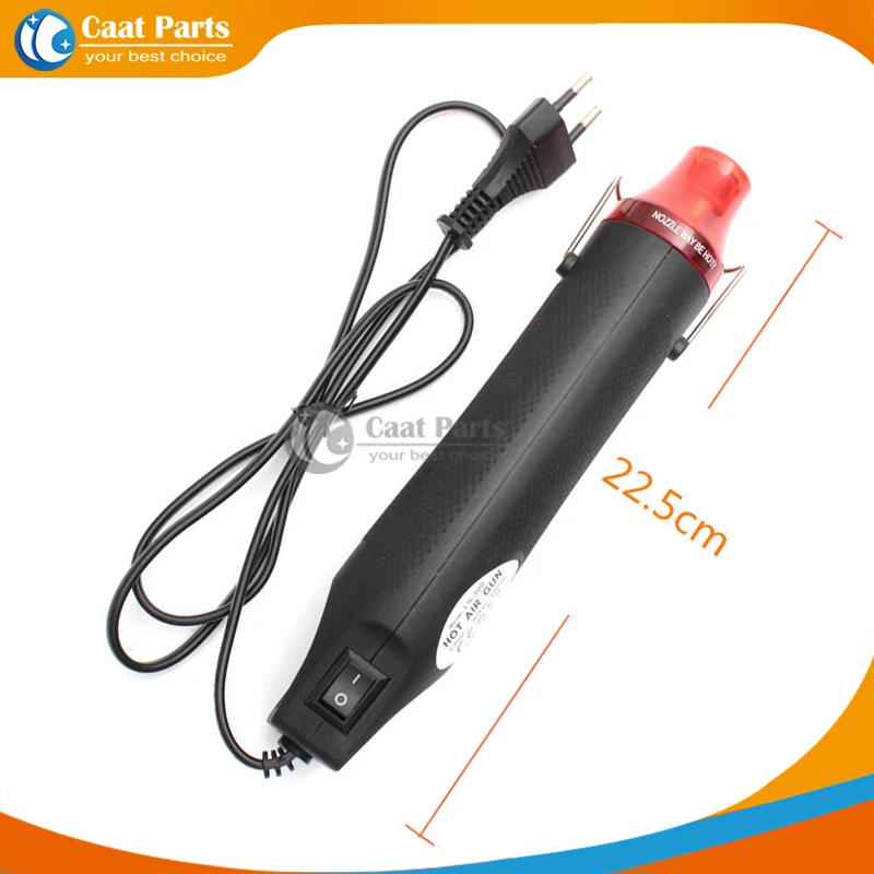 220V DIY Using Heat Gun Electric Power tool hot air 300W temperature Gun with supporting seat Shrink Plastic FIMO dinks DIY 50hz 100w 150w 200w 300w electric soldering welding iron tool hand solder wire handle heat pencil welding repair tools