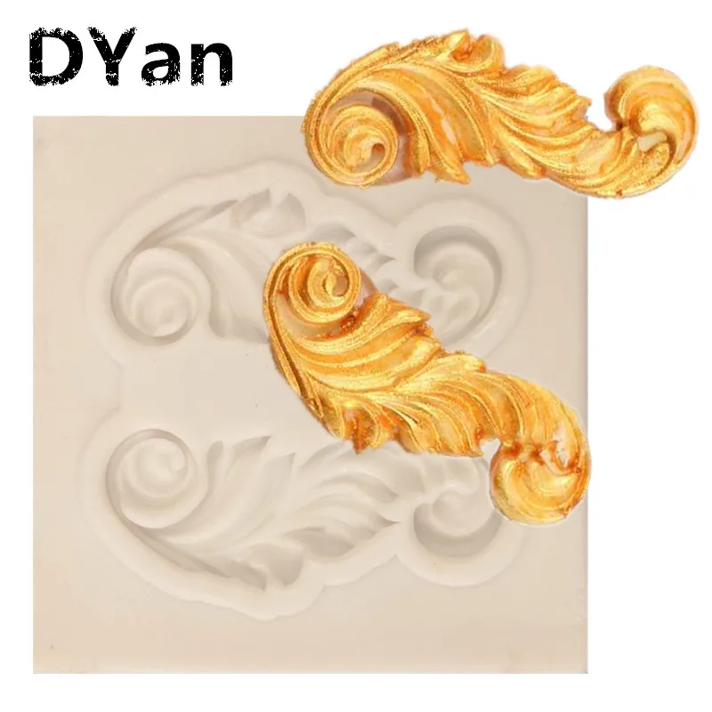 

New European Lace Fondant Silicone Mould Cake Chocolate Mould DIY Cake Baking Decorating Tool A1592