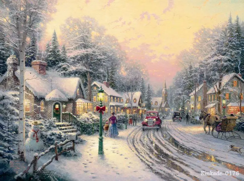 Kinkade weihnachten kaufen billigkinkade weihnachten partien aus ...