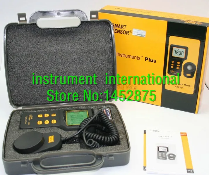 

Smart Sensor AR823+ Digital Light Lux Meter Tester (1-200,000lux) !!Brand New!!