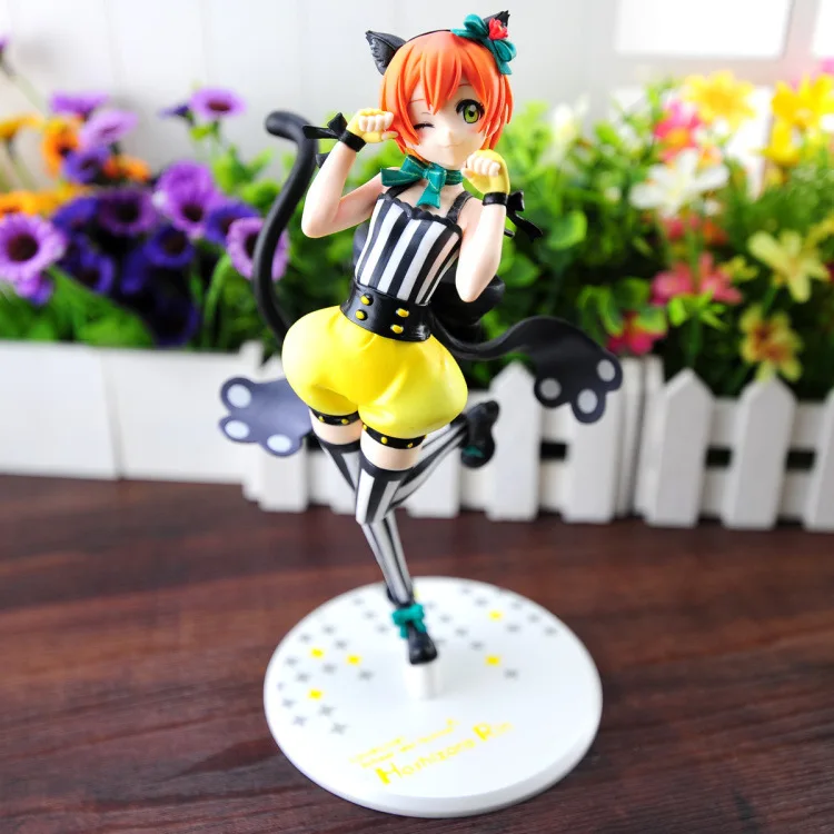 Love Live! Школьный идол фестиваль Рин хошидора 23 см аниме экшн-фигурка из ПВХ Brinquedos