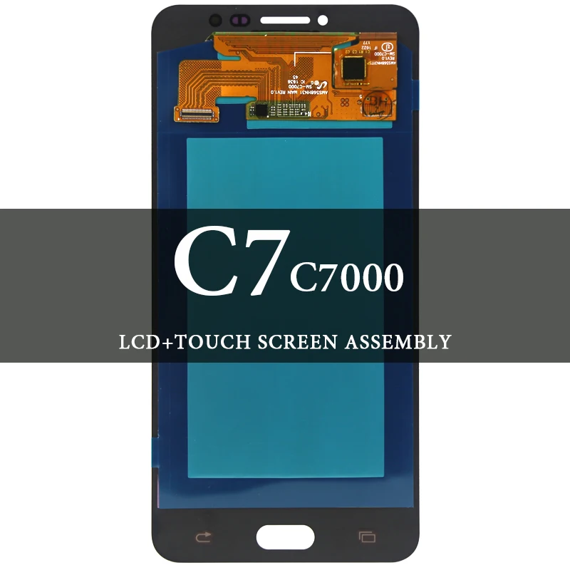 Super AMOLED Дисплей для samsung C7 C7000 ЖК дисплей с Сенсорный экран планшета Ассамблеи