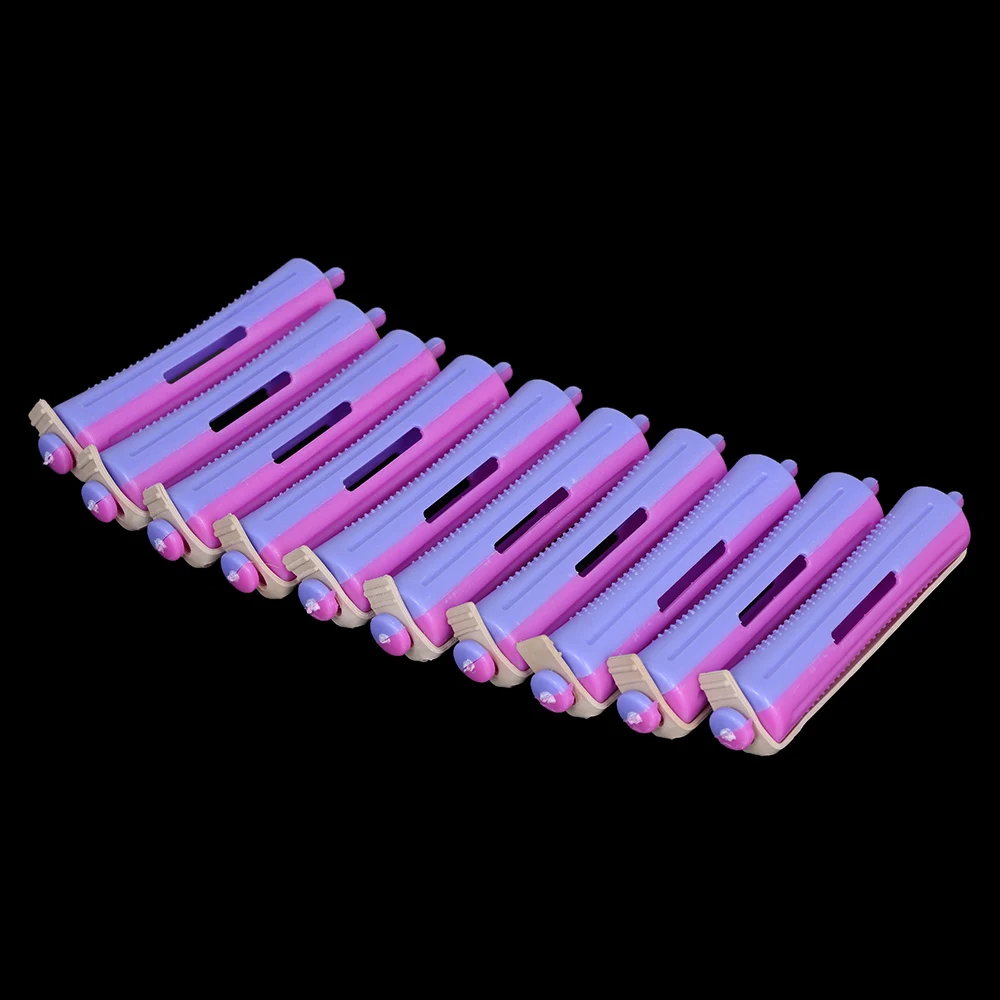 12 шт. салонные холодные волнистые стержни для салона, ролик для волос, резинка для завивки волос, бигуди для самостоятельной завивки волос, инструмент для укладки волос, Прямая поставка