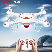 X5UC Syma RC Quadcopter 2.4G RC Drone with HD Camera 4CH Professional Remote Control Helicopter 360 Degree Rolling Quadrotor
