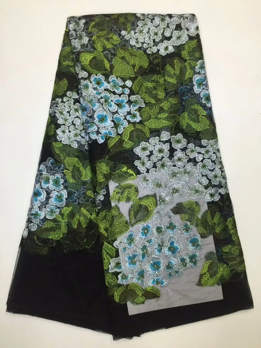 

2017 embroided mesh lace High quality african tulle lace fabric new arrival nigerian lace fabrics for wedding dp043
