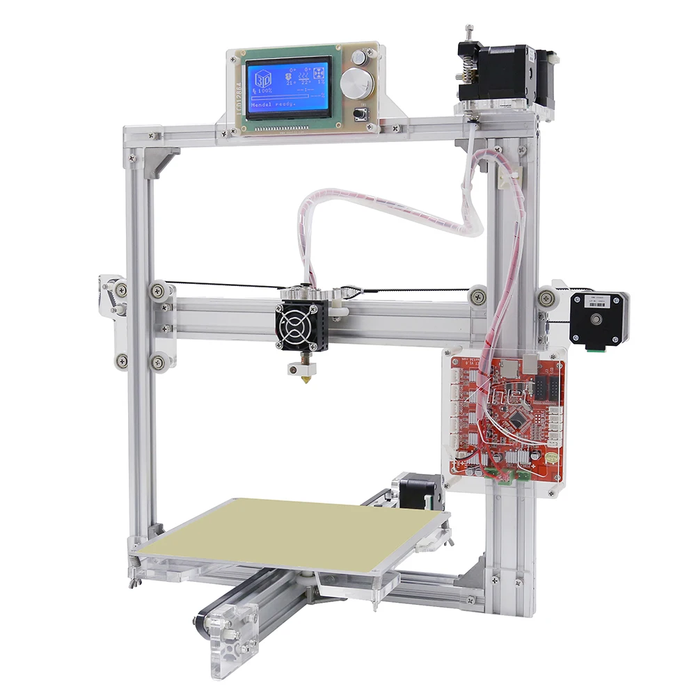 3D настольный принтер Anet A2 Plus Алюминиевый металлический 0 4 мм сопло DIY с TF картой