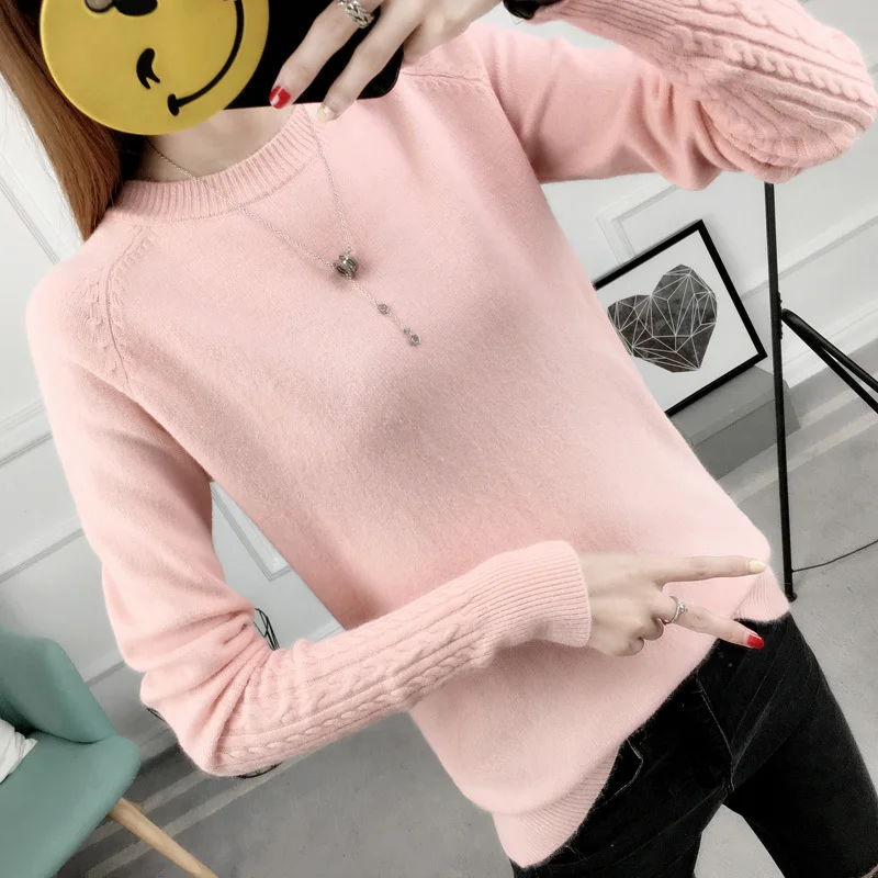 PEONFLY 2018 Autumn Winter Women Sweaters And Pullovers FemaleKnitted Tops Sweater Women Tricot Jumper Pull Femme PEONFLY 2018 Autumn Winter Women Sweaters And Pullovers FemaleKnitted Tops Sweater Women Tricot Jumper Pull Femme