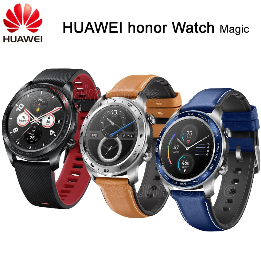 Stock! Huawei Honor Watch Magic Smart Watch Sport Sleep Run Cycling Swimming mountain GPS 1.2\