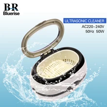 BLUERISE Nails Tools Sterilizer Ultrasonic Cleaner Equipment 35W EU Plug Nail Art Salon Beauty Strong Manicure-products C038