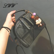 Fashion Designer Shell Women Shoulder Bags Handbags Women Famous Brands Vintage Small Ladies Crossbody Bag Geometric Printing