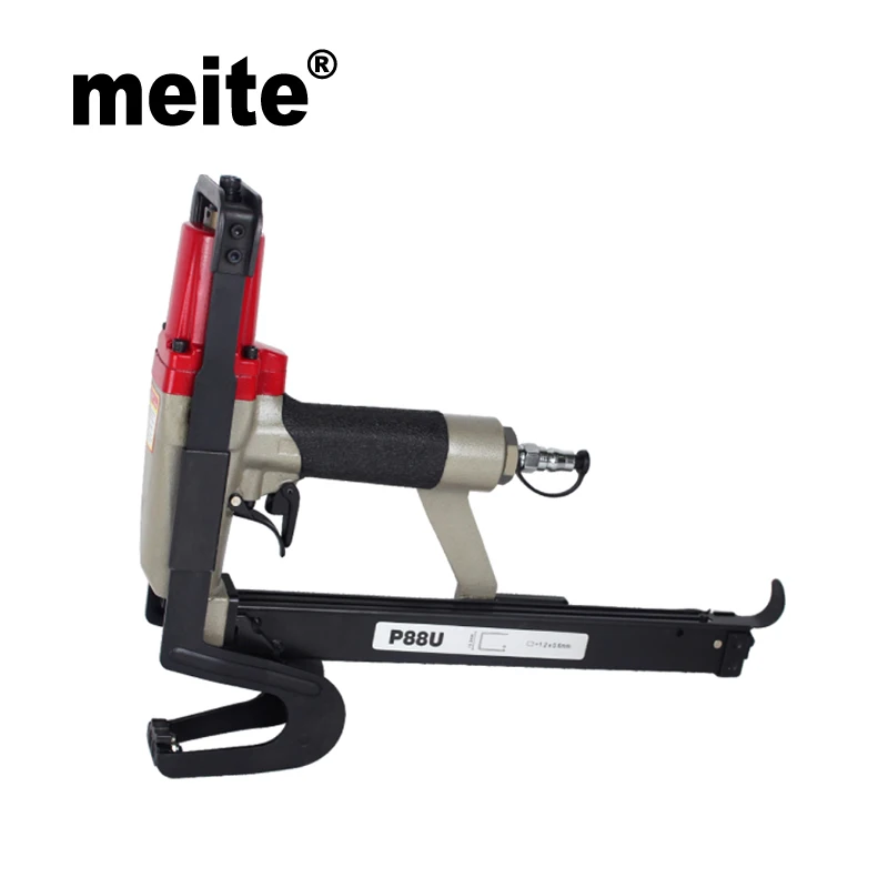 

Meite P88U 20GA 1/2"heavy duty plier stapler pneumatic stapling plier nailer gun professional for fix mattress Jun.14. Update