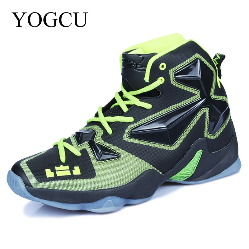 YOGCU Original Basketball Shoes Men Sneakers Cheap Basketball Boots