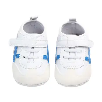 

PU Leather Piecing Casual Baby Toddler Shoes Hook - And - Loop Soft Sole For Boys And Girls Soft And Durable