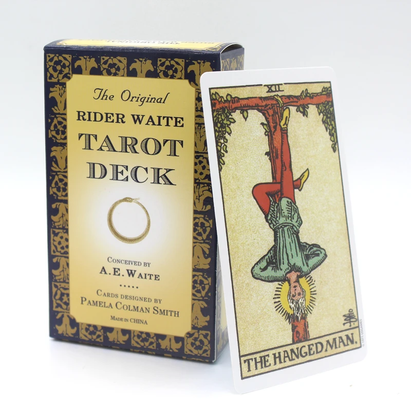 4 вида Новое поступление Полный английский Таро карты игра с английской буклет инструкции Райдер-Уэйт Смит-Уэйт настольная игра, карты Таро
