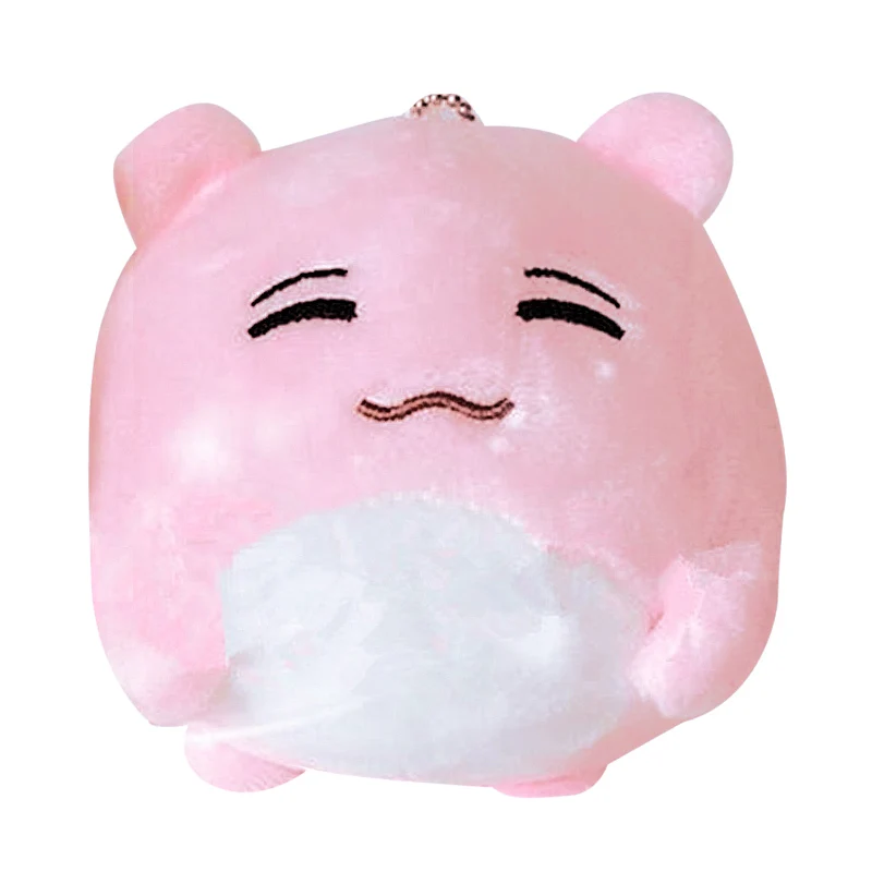 

KPOP EXO Planet#2 Pink Potato LAY Issing 10cm/4" Plush Toy Keychain Keyring Fanmade Gift Collection Doll