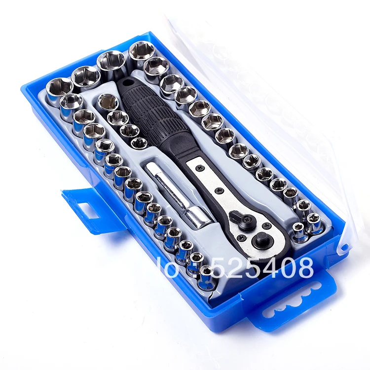 38 pcs / set ratchet wrench socket sets, ratchet wrench socket sets