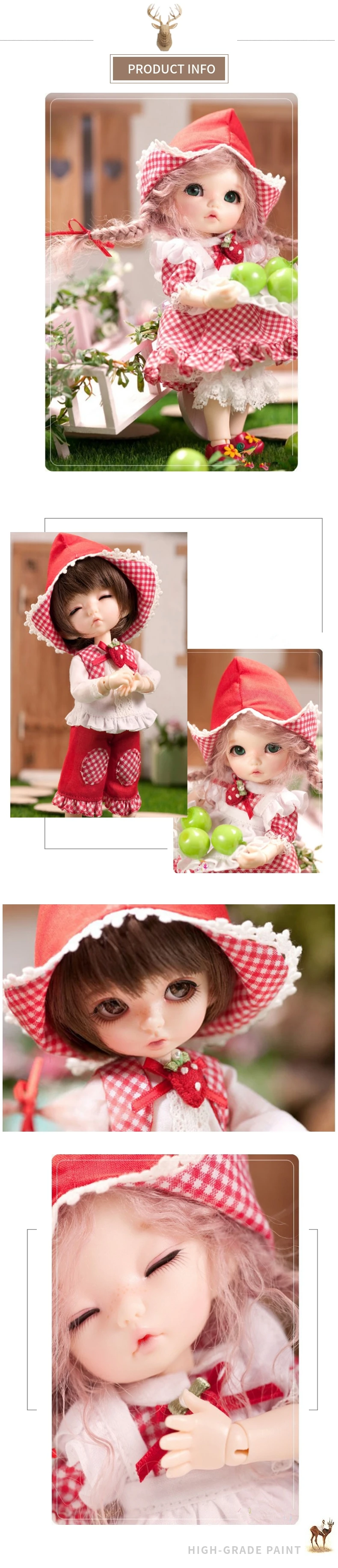 BJD кукла 1/8 анте Бонни шарнирная кукла свободные глаза