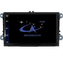 BEIDOUYH Android 9 inch Car GPS Navigation for Volkswagen with Bluetooth/WiFi/Mirror link/APP Download/Radio/USB/DVR/rear view
