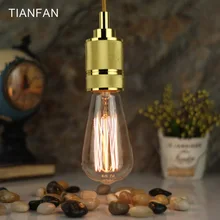 Tianfan ST64 нить накала специальная лампа Эдисона E27 220 В 40 Вт лампа для рождественских фестивалей теплым светом хорошая атмосфера