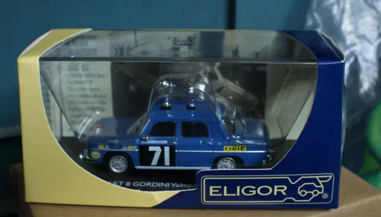 Высокая симуляция RENAULT8 модель 1:43 сплав Renault Rally 1962 #71 чемпионский автомобиль