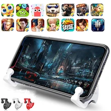 L1 R1 PUBG мобильный триггер контроллер L1R1 стрельба огонь Кнопка Aim ключ комплект смартфон игровой джойстик геймпад для iPhone ISO Android