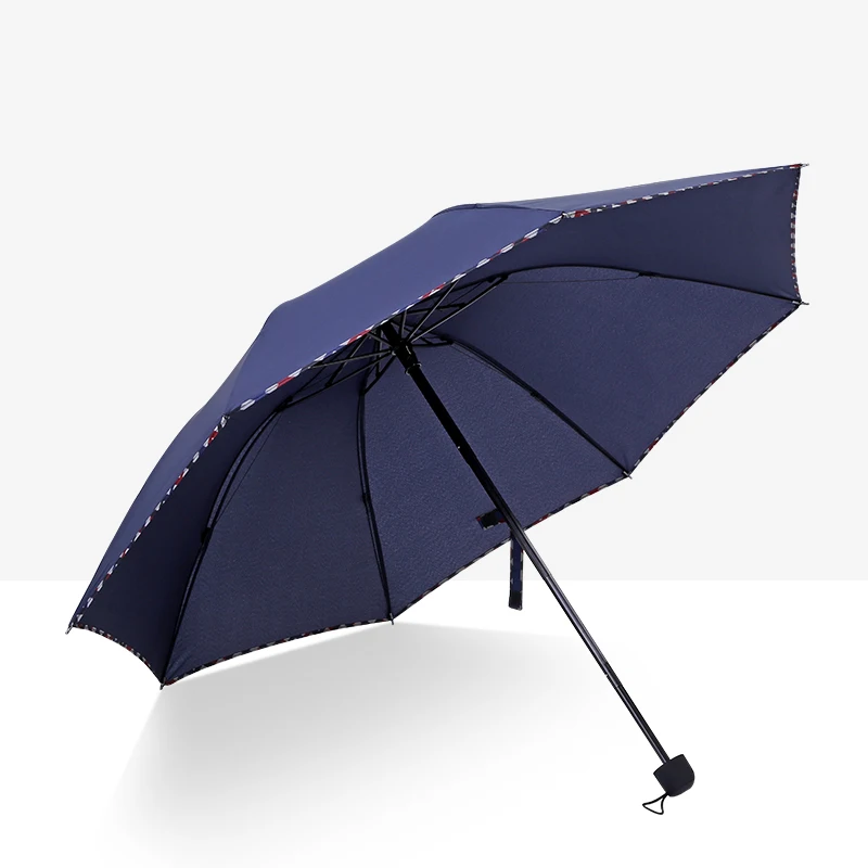 8K 3 Folding Umbrella Mini Pocket Sun and Rain Umbrellas Women and Men