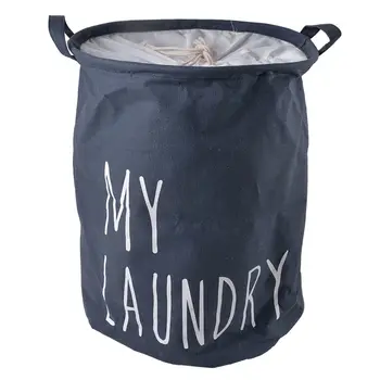 

Urijk Dirty Clothes Storage Basket Folding Waterproof Dirty Clothes Laundry Basket Cotton Linen Sundry Toy Storage Barrels Large