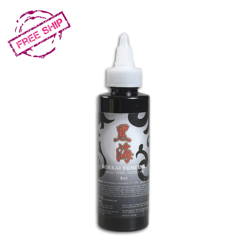 

High Quality Black Color Tattoo Ink Tattoo Pigments Import Tattoo Supplies