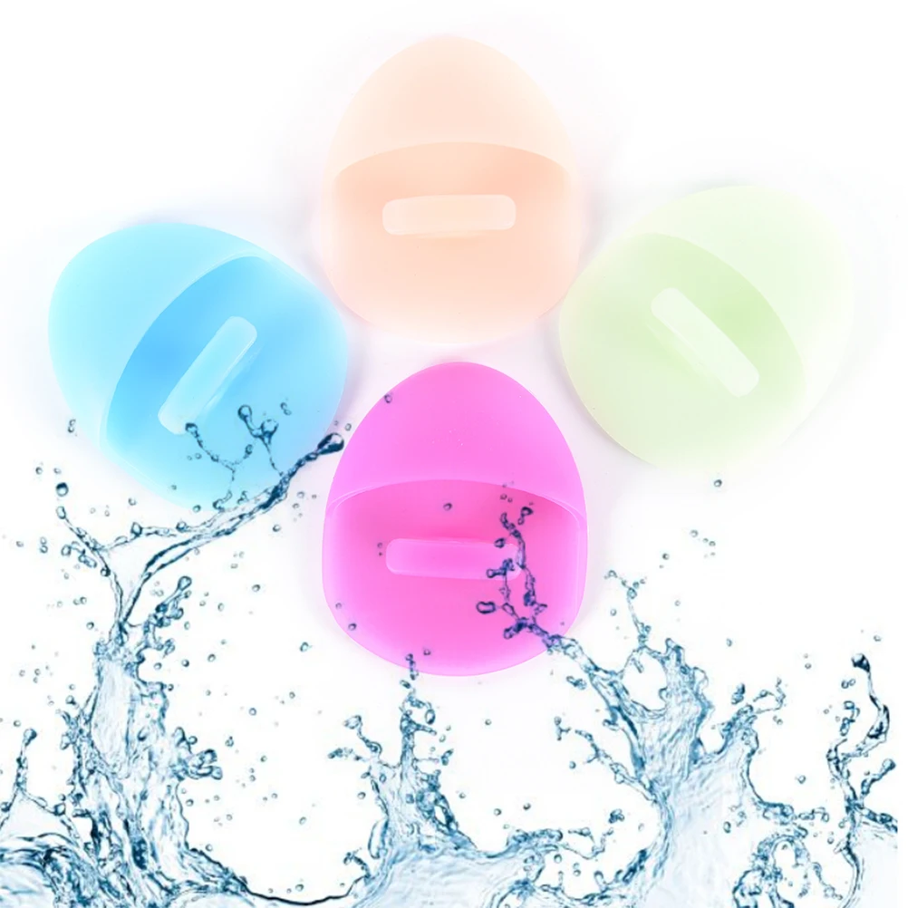 

Silicone Face Bath Brush Oval Blackhead Remover Facial Brush Cleaning Pad Feminine Hygiene Product for Health Care Supplies
