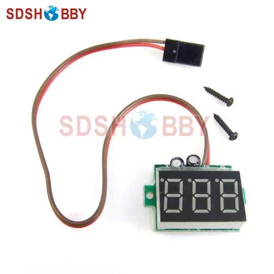 

Super 1-8S Digital Voltage Monitor 3.7V-30V for Receiver